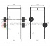 Купить Функциональная рама автономная CrossFit SP CRF2 в Купине 